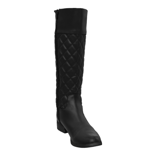 Quilted Riding Boot