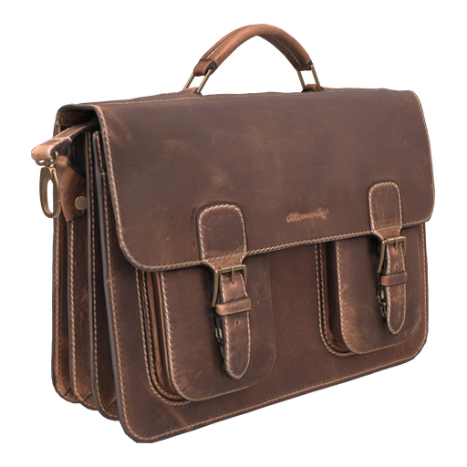Oiled Leather Satchel